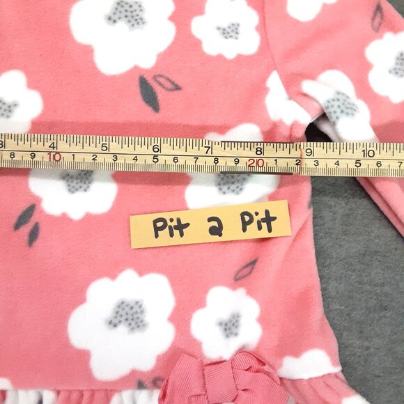 Child of Mine Carters Size 12M Dress/Top Long Sleeve Soft Pullover Button Long - Picture 7 of 9